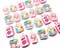 Kawaii Food Charms, Cute Pastel Drink Pendants, 8 pcs, Adorabilities